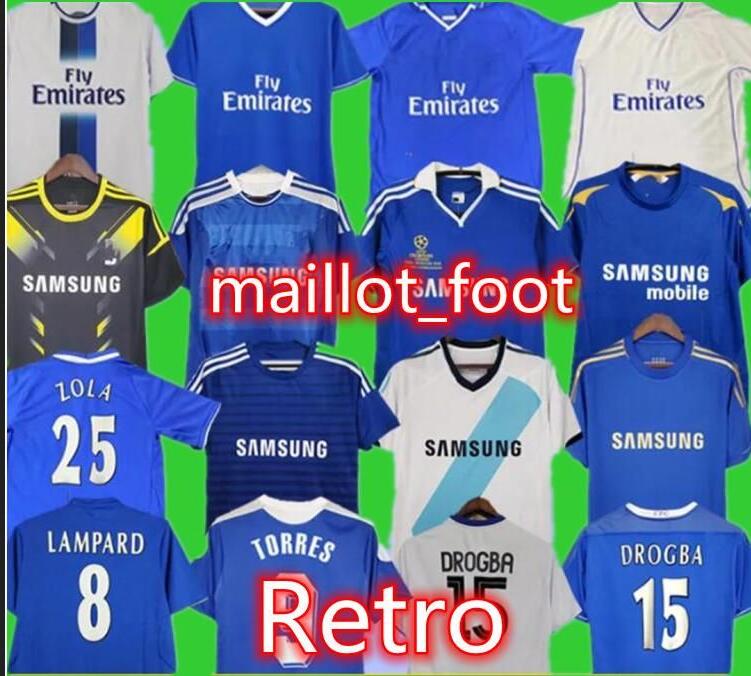 

CFC 1999 Retro Soccer Jerseys Lampard Torres Drogba 01 03 05 06 07 08 Football Shirts Camiseta WISE finals 2011 12 13 14 15 TERRY ROBBEN GULLIT Long sleeve Soccer Jerse