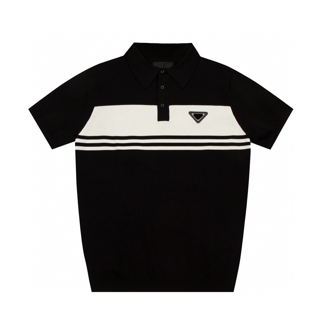 

Men's Plus Tees & Polos Round T-shirt plus size neck embroidered and printed polar style summer wear with street pure cotton q12ed