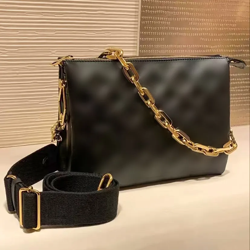 

AAA high quality M57790 handbag louiseitys luxurys handbag vuttonse designer bag coussin MM black clutch crossbody bag shoulder bag designer handbag messenger bag
