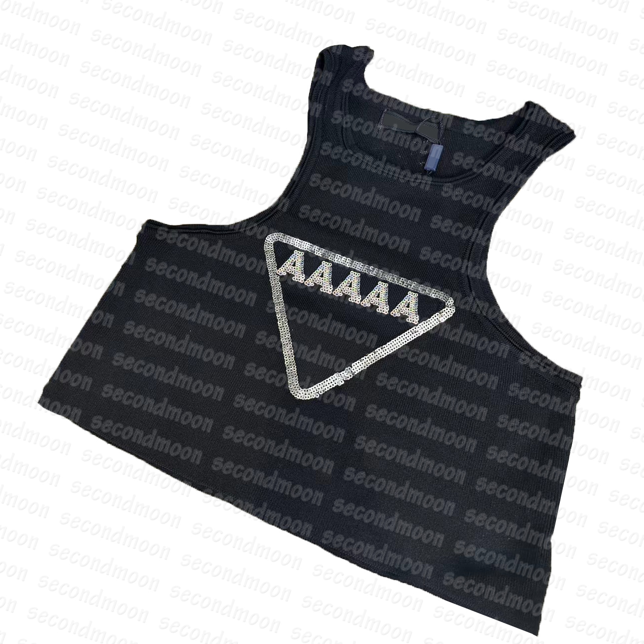 

Shiny Sequin Tanks Top Women Sexy Crop Tops Designer Summer Casual Tops Breathable Sport Tops Woman Vest, White