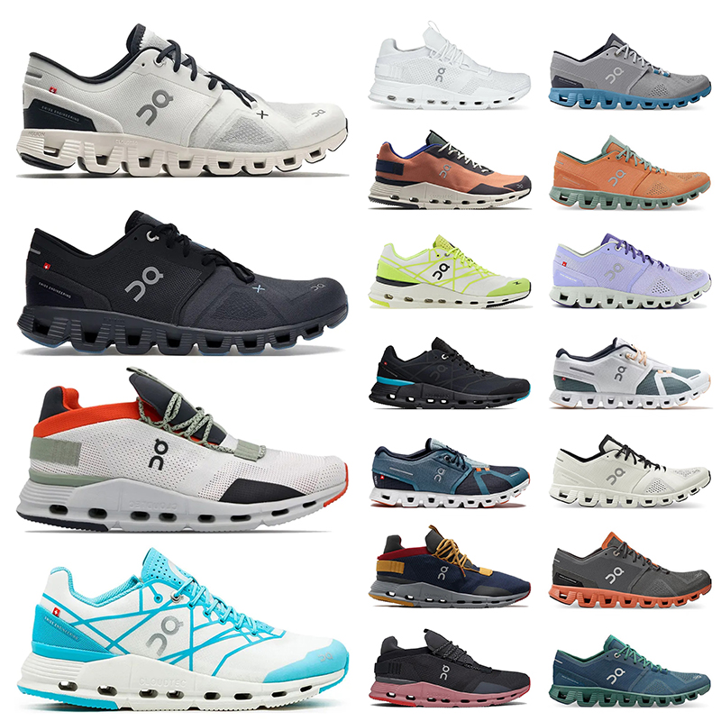 

Cloudnova Form On Cloud X 5 Running Shoes Clouds Nova Women Mens White Black Orange Cyan Eclipse Turmeric Frost Surf Lace Up Oncloud Trainers Sports Sneakers 36-45, C25 cloud x 1 green 36-45