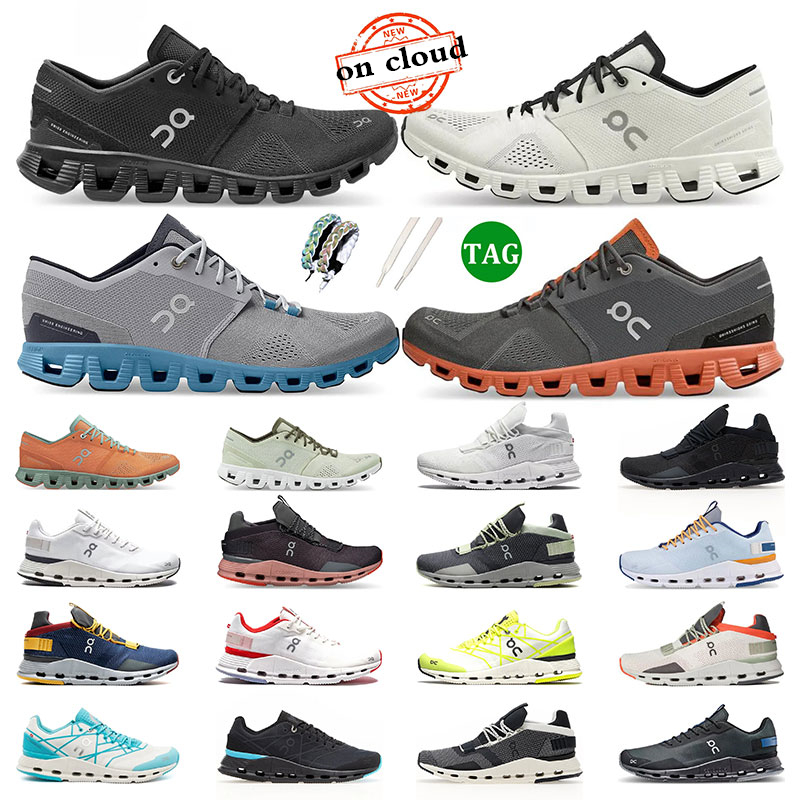 

men on cloud nova running shoes casual sneakers women cloudnova form 5 shoe triple black white outdoor sports trainers runners, University blue
