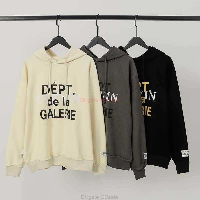 

Designer Clothing Galleries Men' Sweatshirts Galleryes Depts Letter Ink Splashing Graffiti Washing Water Tie Dyeing Casual Men' Women' Hooded Hoodie for sale, Shipping fee