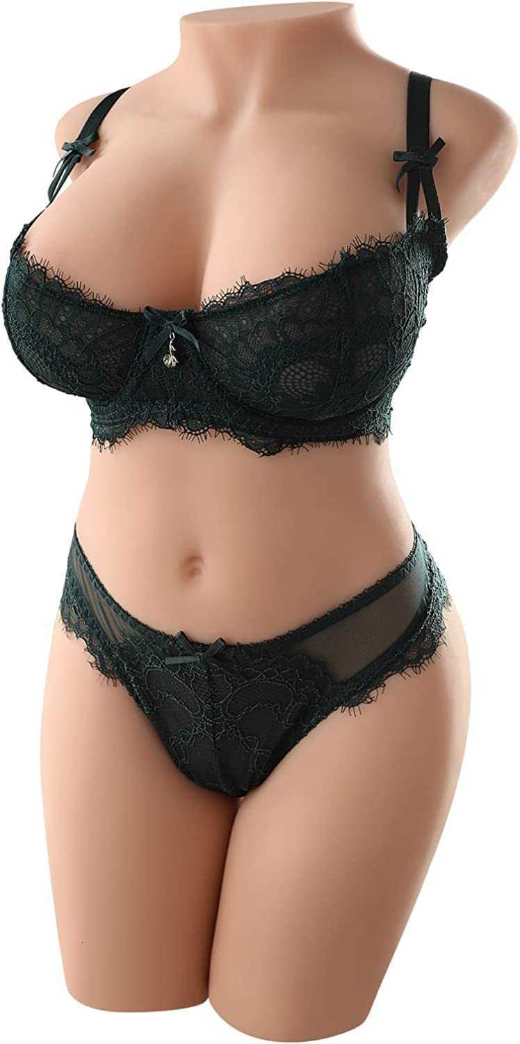 Masturbator Sex Toy Massager Blowjob Vagina Automatic Sucking Mens Lifelike Male with Big Boobs, Realistic Torso Love Doll Sexiest Curve Built-in-image-866614596