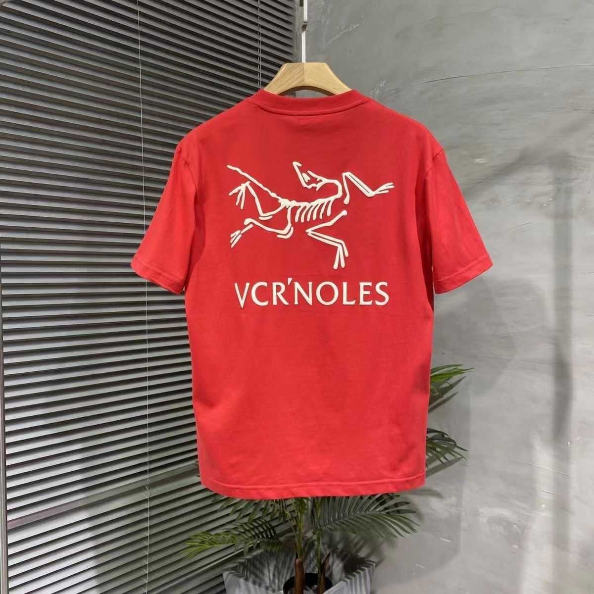 

Designer Fashion Clothing ARC TERYXES Tees Tshirt 2023 Early Spring Summer Tide Brand Big Archaeopteryx Letter Printing Short Sleeve INS Colorful Clothing Mens Wom, Blue