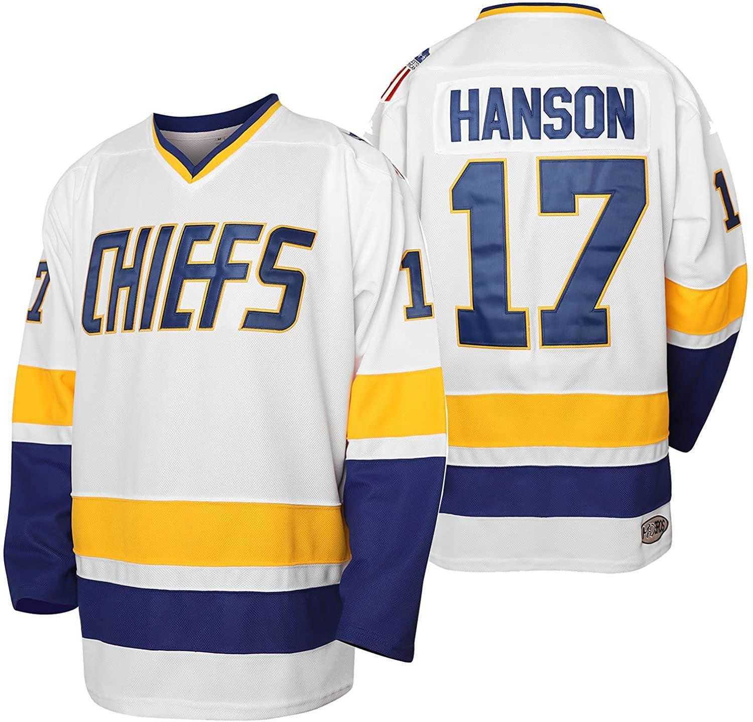

DIY Hoodies Sweatshirts Hansen jersey Charleston Chiefs movie hockey T230518