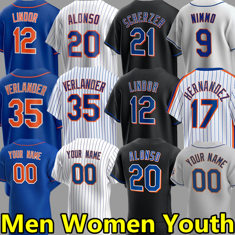 

Pete Alonso Baseball Jerseys Justin Verlander Francisco Lindor Jeff McNeil Max Scherzer Starling Marte Senga Kodai Brandon Nimmo Daniel Vogelbach Jersey Men, Men's color 5