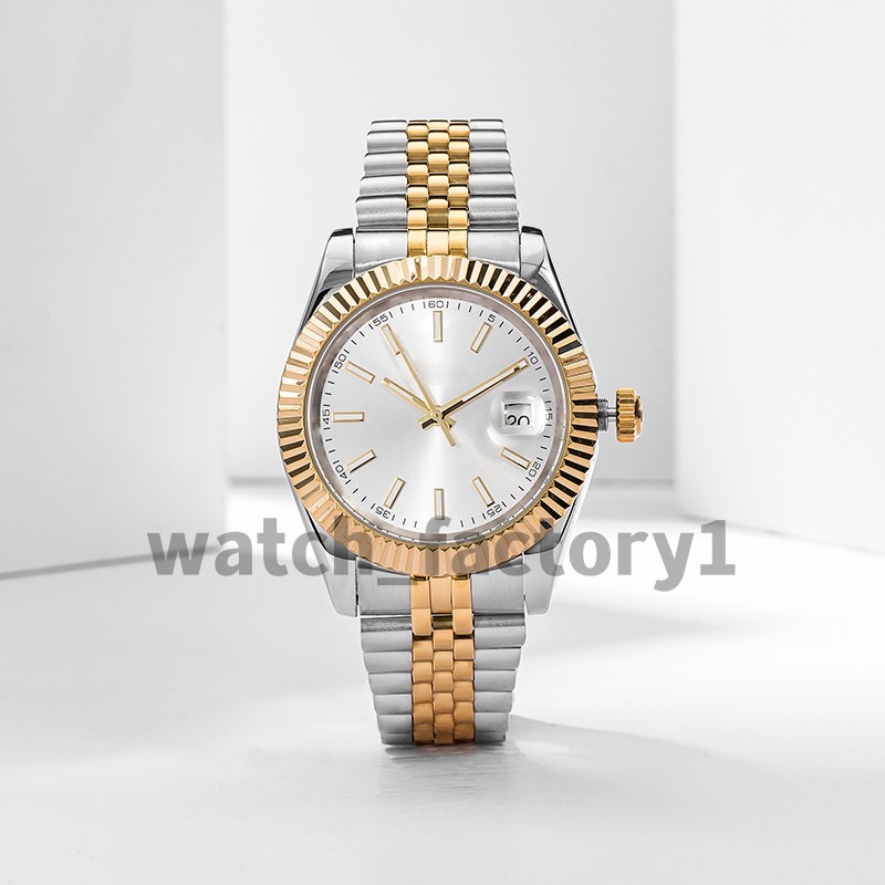 

Men's and Women's Couples 28/36/41mm Automatic Movement Stainless Steel Women's Watch 2813 Mechanical Quartz Watch Waterproof Watch, Color 31