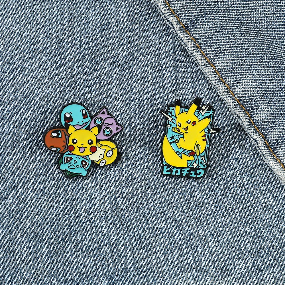 

yellow pet elf turtle brooch Cute Anime Movies Games Hard Enamel Pins Collect Metal Cartoon Brooch Backpack Hat Bag Collar Lapel Badges, Color #1