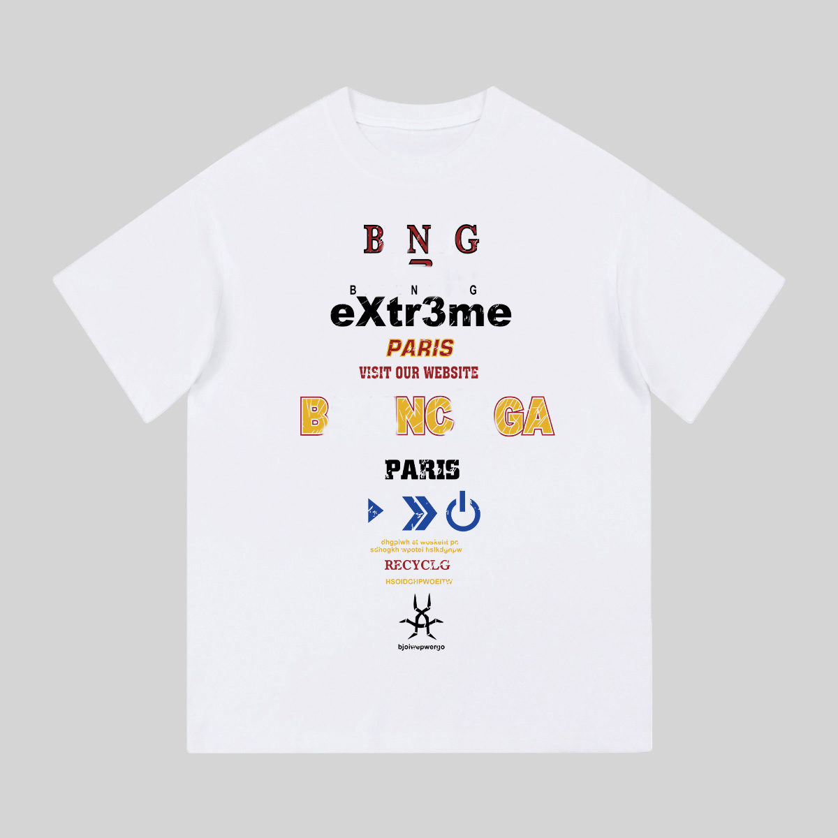 

New T Shirt Mens womens designer shirt balenciga Summer Fashion Tops Luxurys brand Unisex style Tshirt S-XL