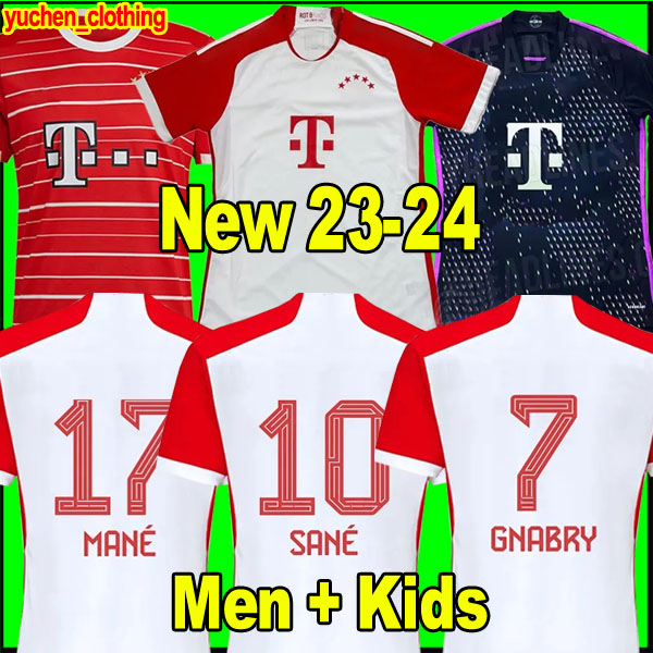 

22 23 24 DE LIGT MUSIALA soccer jerseys MANE SANE HERNANDEZ BAYERN MUNICH GNABRY GORETZKA COMAN MULLER DAVIES KIMMICH football shirt Men Kids kit 2023 2024 uniforms, 22-23 home