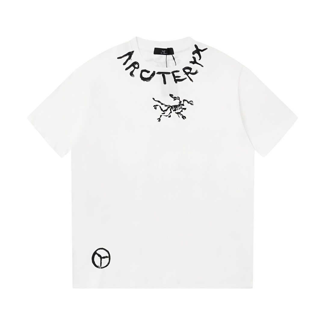 

Designer Fashion Clothing ARC TERYXES Tees Tshirt 23ss Archaeopteryx Cotton Short Sleeve Tshirt Unisex Loose Half Sleeve Large Tshirt Couple Fashion Top Summer out, White;now place an order and give a