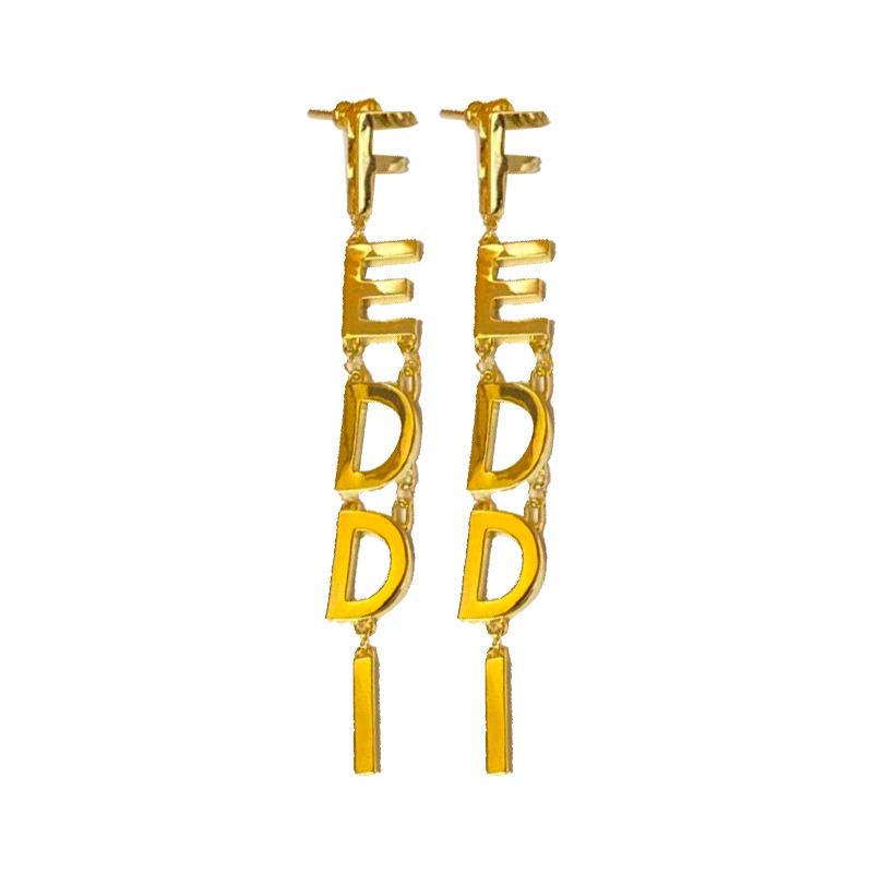 

Fashion Womens Brand Designer Earrings Ear Stud Letters Women Pendant Elegance Temperament Simple Ladies Wedding Party Jewelry Gift Accessories