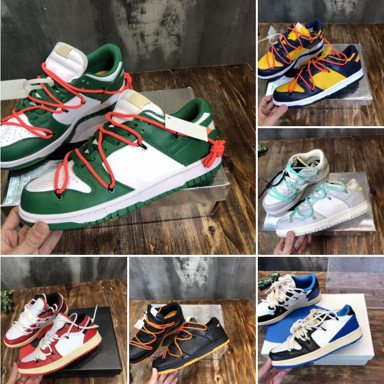 

2023 Shoes Running Shoe Sports Sneakers Triple Black University Red Gold Pine Green Off Authentic Sb For Mens Womens Lows White X Dunks Lot 01 49 JORDAM, Color15