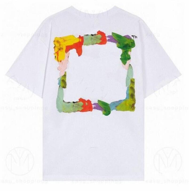 

New Newest Designer Luxurys Mens T Shirt Black White Green Off Design Letter Shirts Men Women T-Shirts Short Sleeve Oversize S  L XL, Q1111