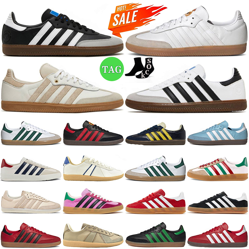 

Designer Samba Shoes for men women Vegan Black White Gum Mexico Light Blue Suede Pink Velvet Sambas Gazelle mens trainers outdoor sneakers casual walking jogging, #29