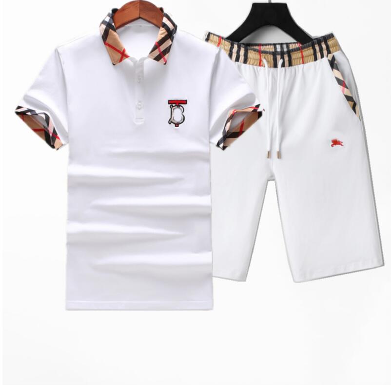 

Casual Mens Tracksuit Clothing Men Set Fitness Sports Suit Man 2023 Brand Short T-Shirt Sportswear Two Piece