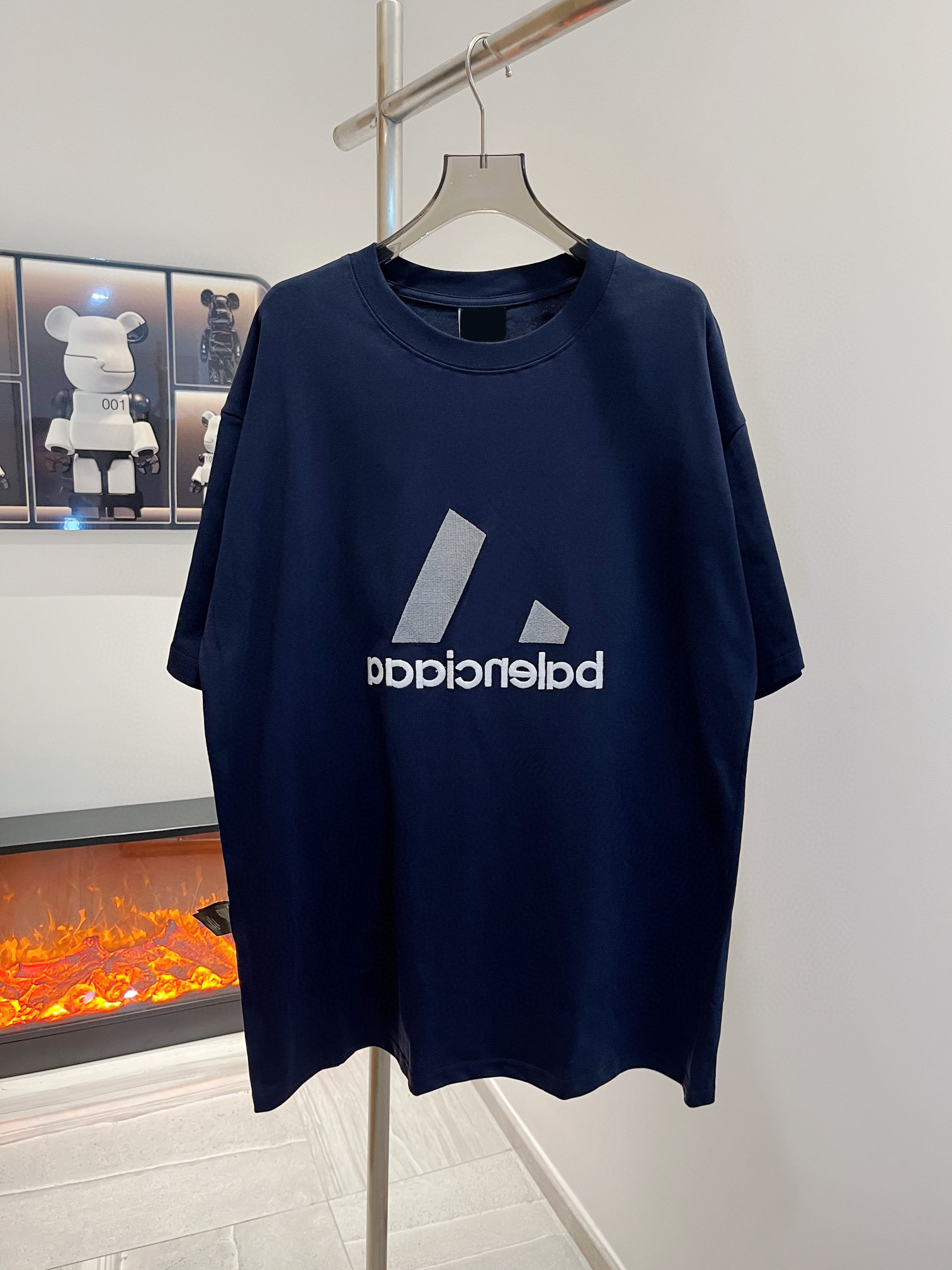 

Men's Plus Tees & Polos Round neck embroidered and printed polar style summer wear with street pure cotton fq1ed