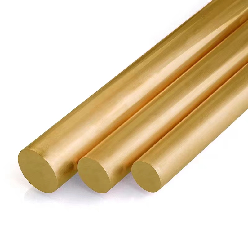 H62 Brass Rod 12mm 13 14mm Copper bar 50cm Long Processing Cutting Custom Polished Brass-image-866870460