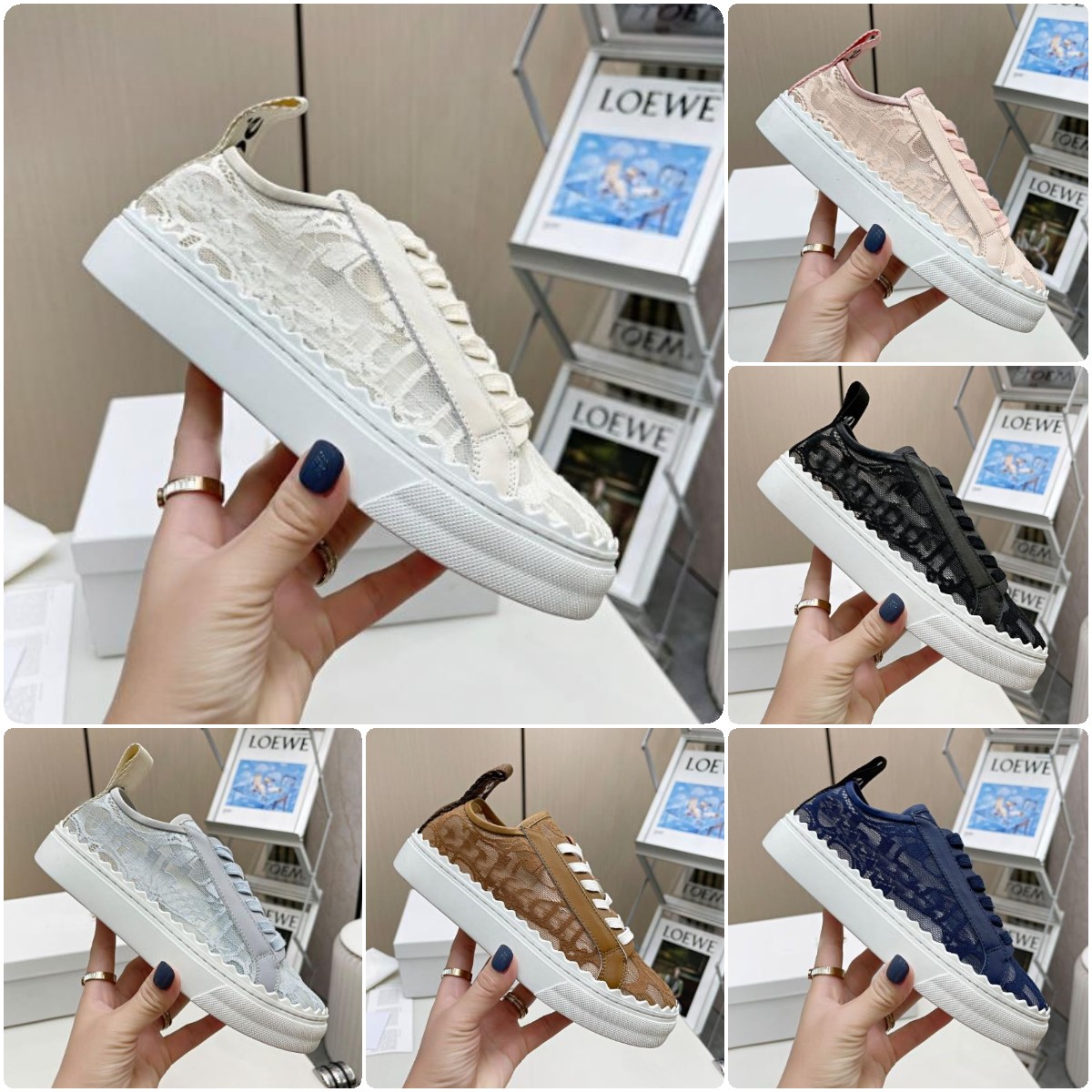

Designer Laurens Canvas Shoes Women Low Top Sneakers Casual Womens Shoe Night Club Sports Breathable Flexible Soft Comfortable Real Leather, Color8