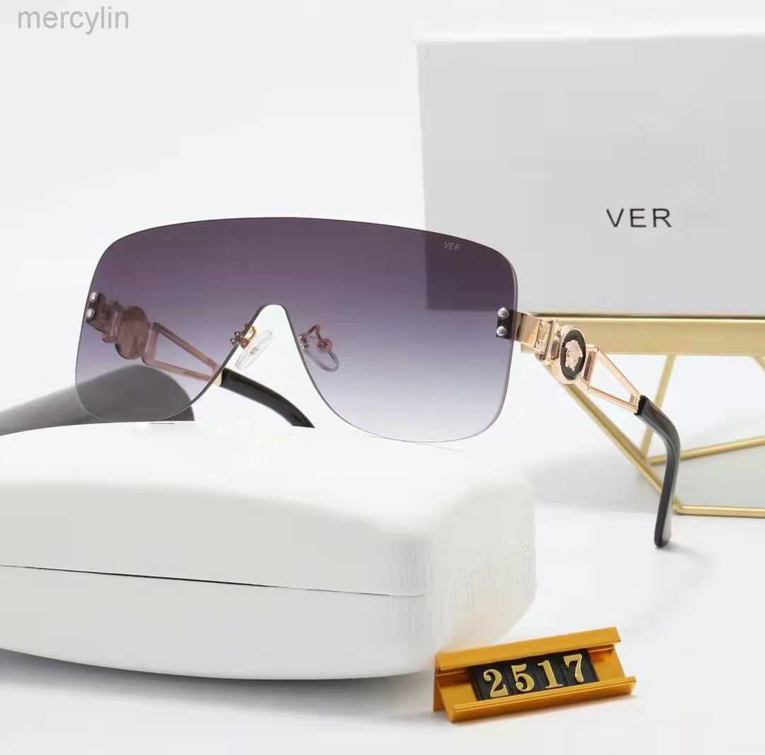 

Luxury Designer Versage Sunglasses Men's Women's Vercace Sunglasses Fashion Trend Leisure Sunglasses Outing Sunglasses Driving Holiday Glasses Black 2517