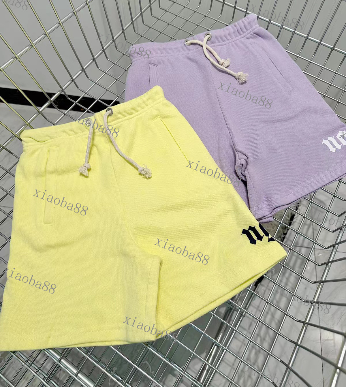 

luxury Designer kids soffe shorts ltaly Broken Head Bear Childrens Summer Shorts Angel Tide Children's five-cent pants for boys and girls Kids Pants, 1#