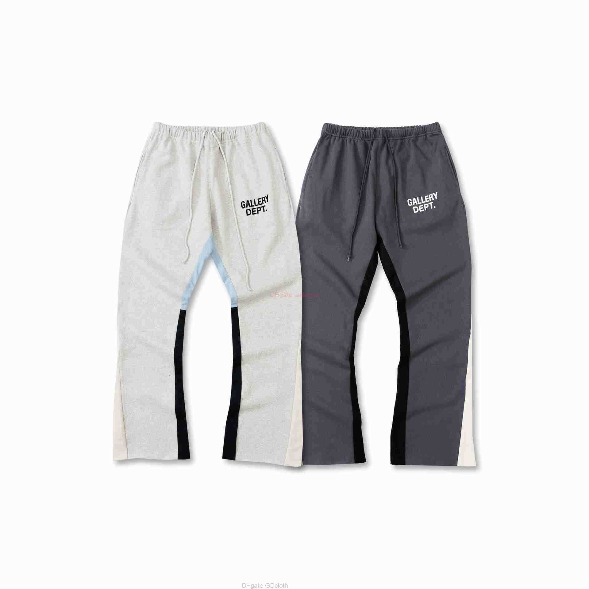 

Designer Clothing Galleries Pant Sogd Galleryes Depts 22ss Micro Flare Panel Drawstring Fleece Pants Vibe Style Minions Ins Luxury Casual Streetwear Jogger Trouse
