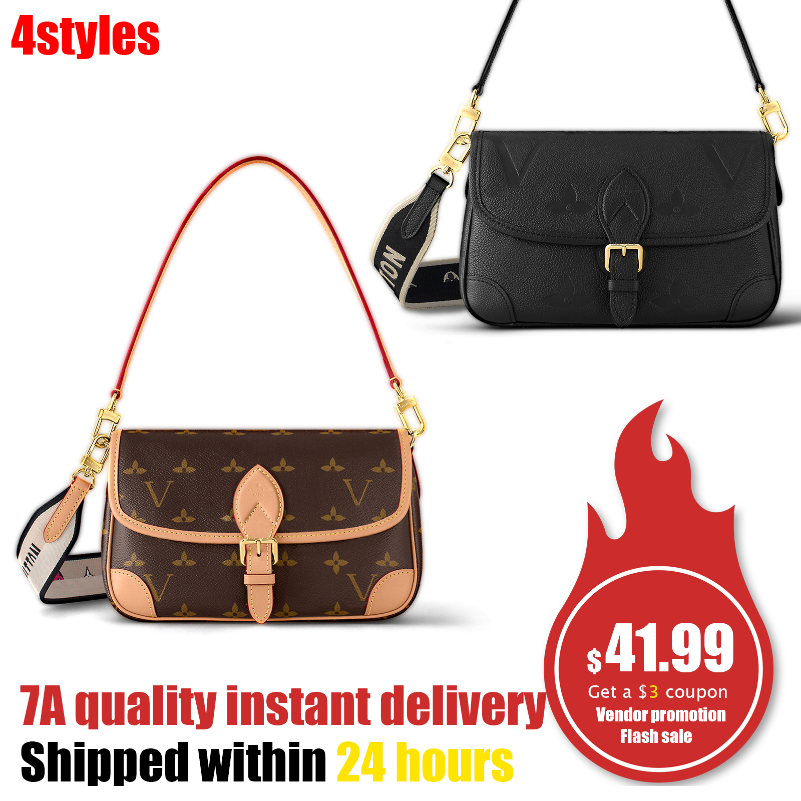 

M46386 M45985 DIANE cowhide handbag Shoulder Womens Mens crossbody clutch pochette brand tote hobo travel Evening purses Toiletry Stuff flap duffle Messenger lady, Pink