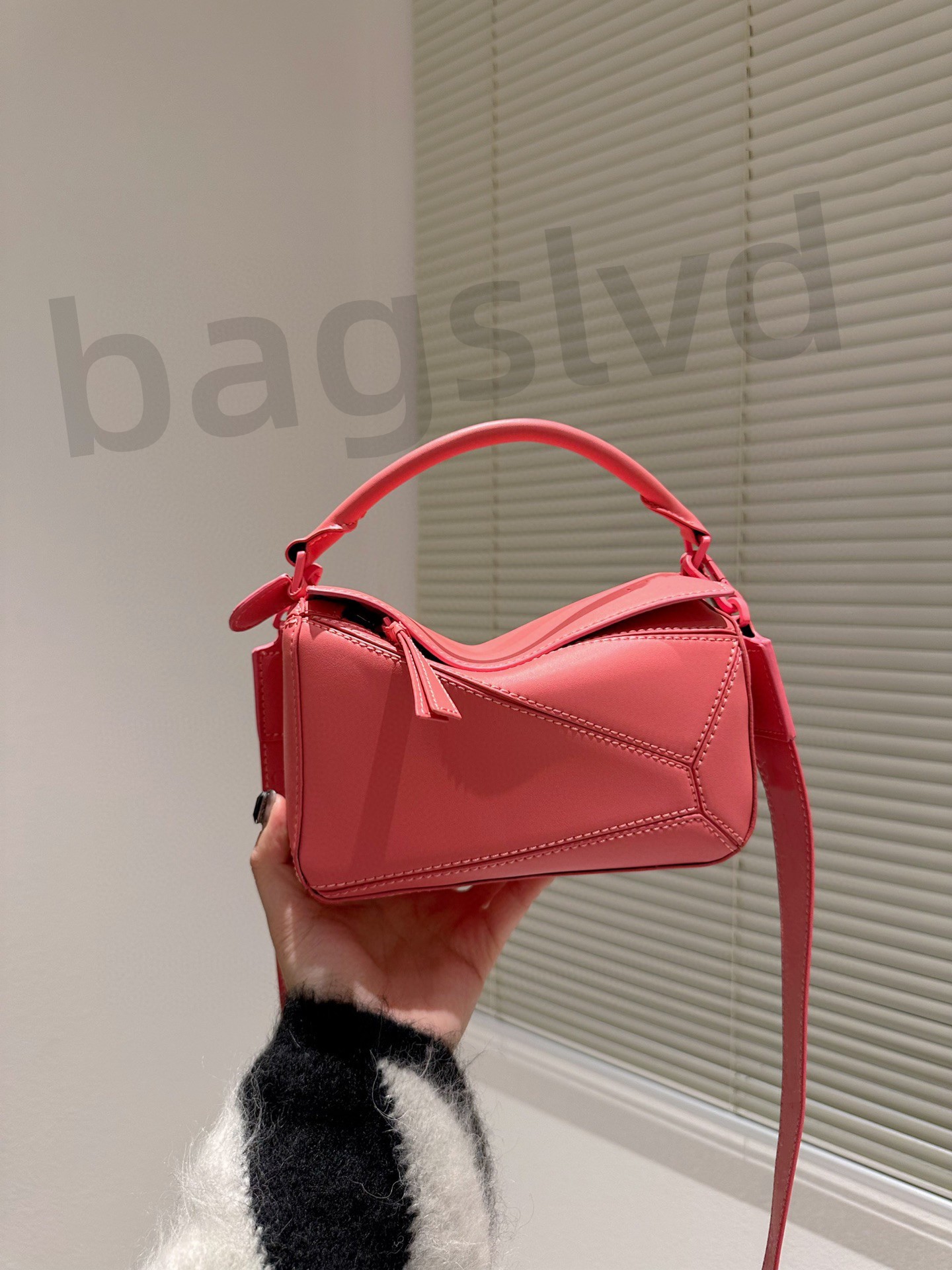 Designer Sacs à bandoulière Sac à bandoulière Sac fourre-tout de luxe Femme Sac à main Puzzle Géométrique Totes Sacs Bandoulière large Sac de mod