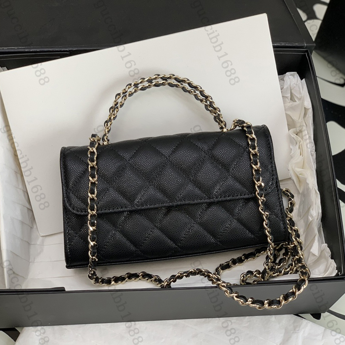 

10A Mirror Quality Designers Wallet On Chain Bags Mini 19cm Womens Real Leather Quilted Flap Purse Luxury Handle Handbag Crossbody Shoulder Bag With Box, Green