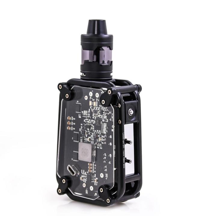 

Cool warwolf 150w VAPE kit 150w Box Mod Laser ecigarette vape kit with Atomizer Electronic Cigarette Kit Vaporizer Vaper Pen7492835, Black