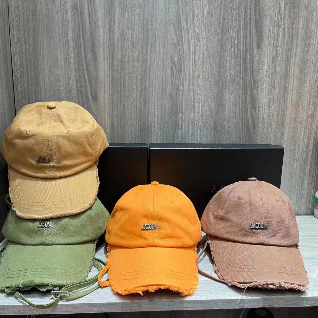 

Women's Summer Fashion Designer Ball cap Men's Candy Outdoor Vacation Sports Metal Letter Printing Hat Eaves Worn Out Craft casquette, Green