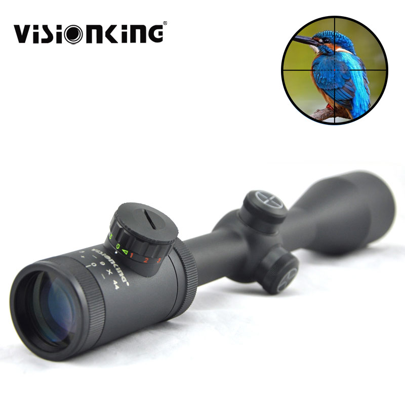 

Visionking 3-9x44 Rifle Scopes Red Dot Sight Optical Scope Red Green Illuminated Hunting Riflescopes Airsoft Sight Telescopic Sight Tactical Accessories