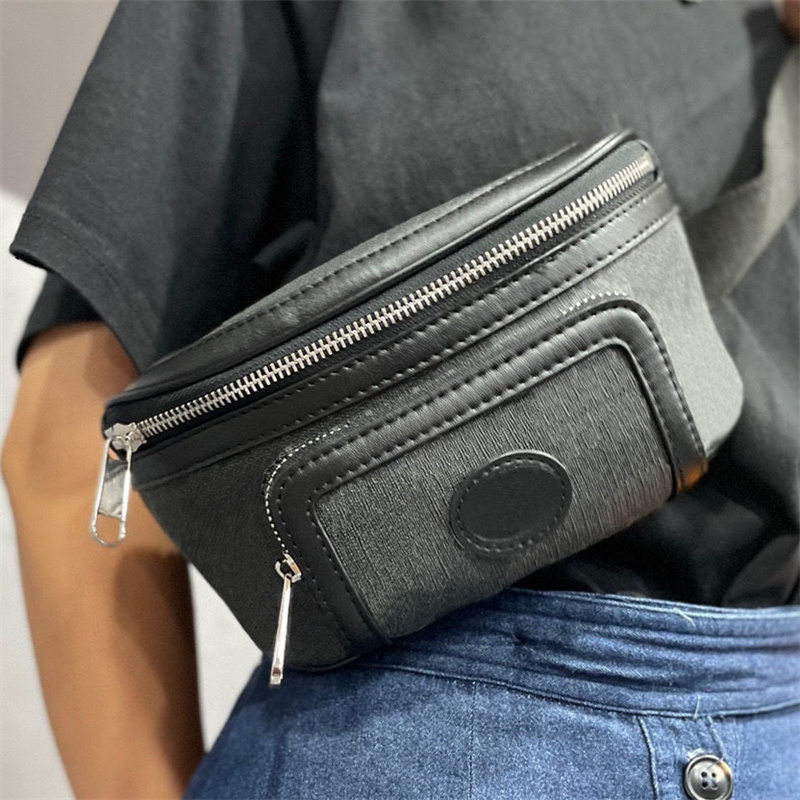 Lettres complètes sacs de taille créateur de mode décontracté rétro ceintures sac pour hommes femmes marque de luxe en peau de vache Fannypack Bu