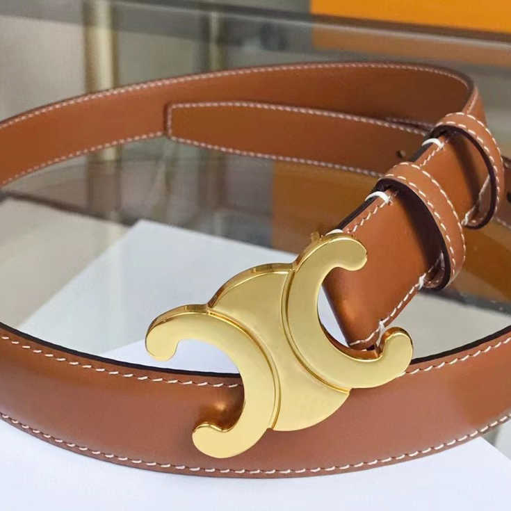 

Luxury Designer Belt Womens Belts Genuine Leather Shiny Golden Buckle Betls Limited Cinturones De Marca Fashion Triomphe Belt Brand AAAA1.1, Width:2.5cm with box packing