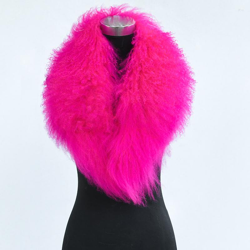 

Scarves Women Detachable Mongolian Fur Collar -Wholesale/OEM/Retail