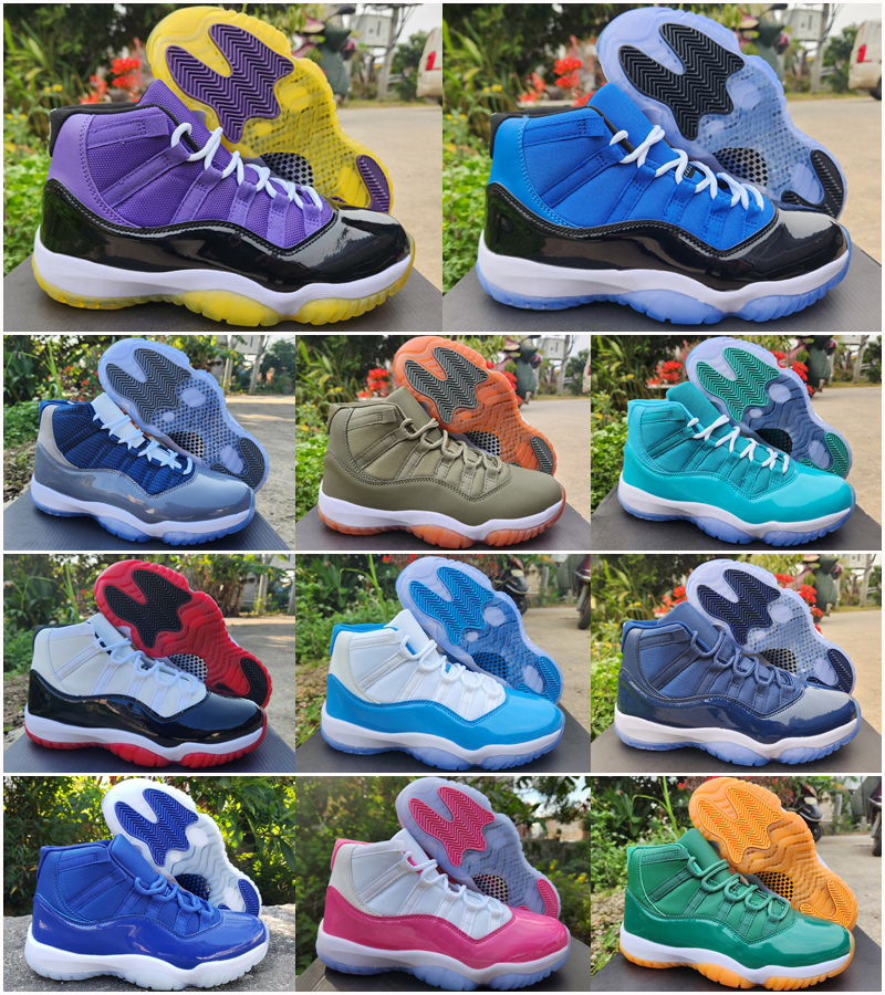 

Jumpman 11 Basketball Shoes Men Women 11s Cherry Cool Grey Midnight Navy DMP Jubilee 25th Anniversary Concord Bred Low Cement Grey Trainers Sneakers Size 36-47, As photo 28