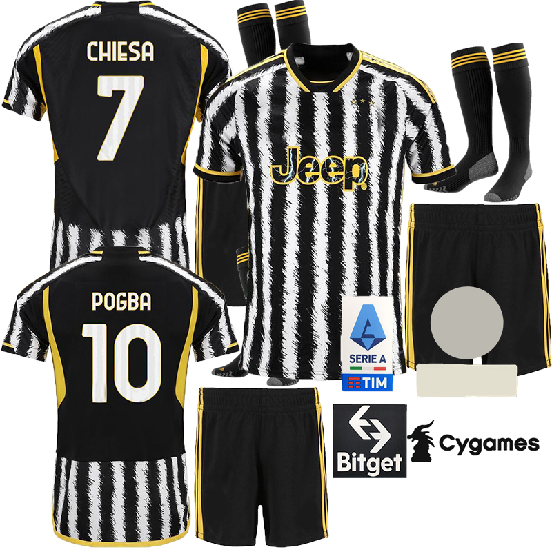 

fans 23 24 VLAHOVIC CHIESA MILIK soccer jerseys 2023 2024 POGBA BONUCCI football shirt kit DI MARIA Kostic Fagioli Danilo maglie da calcio men set uniform with socks, Yellow