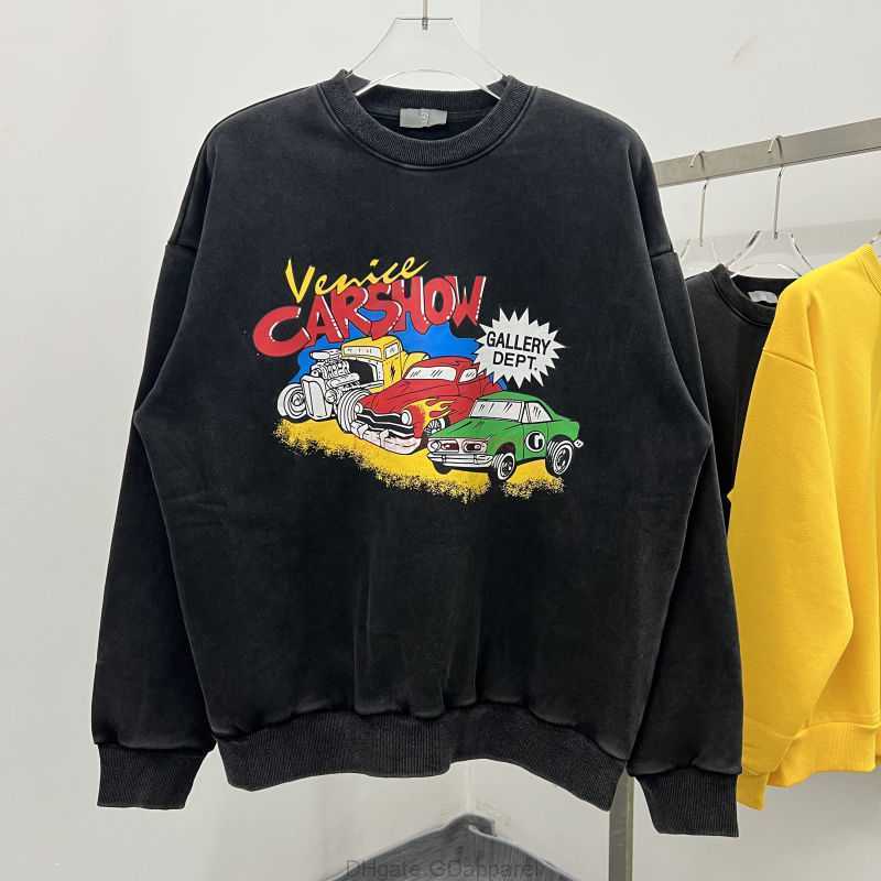 

Designer Clothing Galleries Hoodie Men's Sweatshirts Tall Street Galleryes Depts Auto Show Alphabet Print Loose Men's Women's Sweaters Plush Pullover Rock Hip hop, Shipping fee