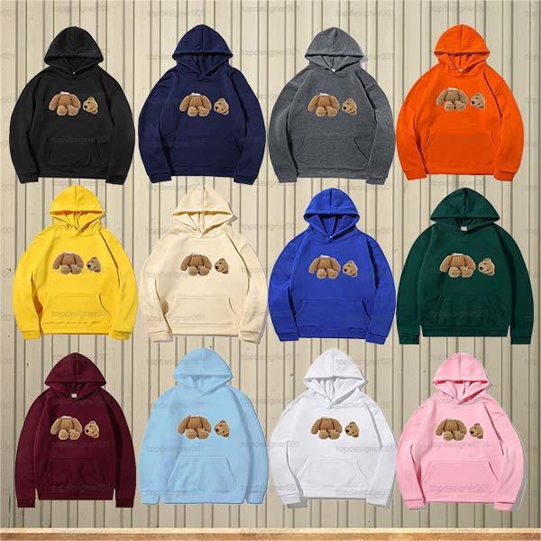 

designer sweater smens hoodies palm chao spring and autumn bear sweater suit mens sportswear of angels casual hoody coat baseball collar cotton style