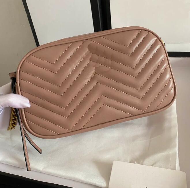 

Designer bags handbag Marmont Cross body bag Women Fashion Shoulder Bags Classic tote Luxuries Genuine Leather With 2023 new items, Cream