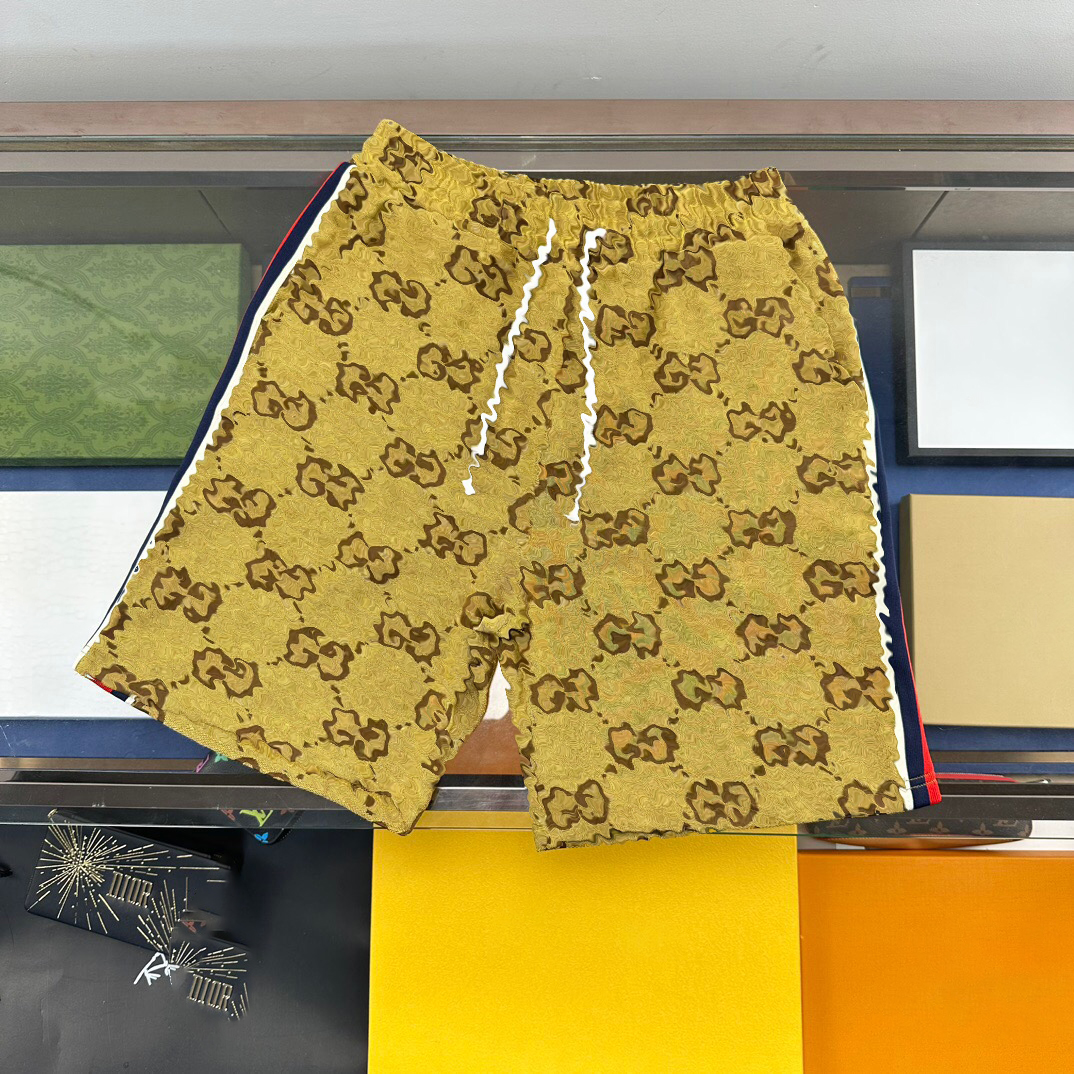 

2023 Men's Designer Jacquard Shorts Men's Jeans Two Letter Casual Letter Pants Khaki Sweat Shorts Ladies Pants Asian Sizes S-XXXL