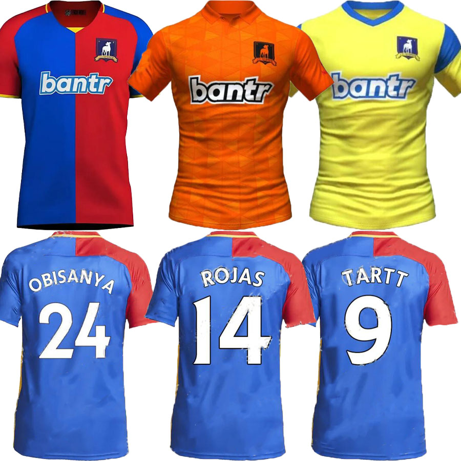 

23/24 AFC Richmond soccer Jerseys 6 KENT 9 TARTT ROJAS Ted Lasso Season 3 Fans Player Version Training Orange Blue Silver Green men's football Shirs, Black