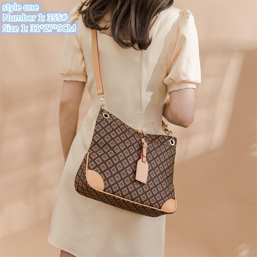 

Whole factory ladies leathers shoulder bags elegant printing retro bucket bag elegant atmosphere contrast handbags simple joke297q, Coffee2-style two-73