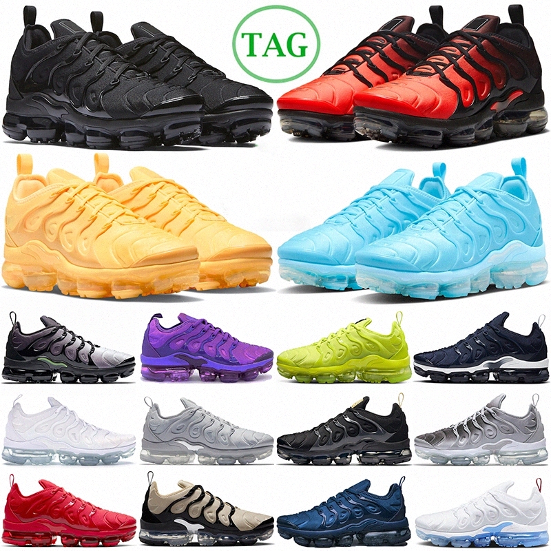 

sneakers tn plus running shoes men women Triple Black White Red Metallic Gold Laser Hyper Blue Fury Cool Grey Rough Green Beige Since 1Lltn#, 43