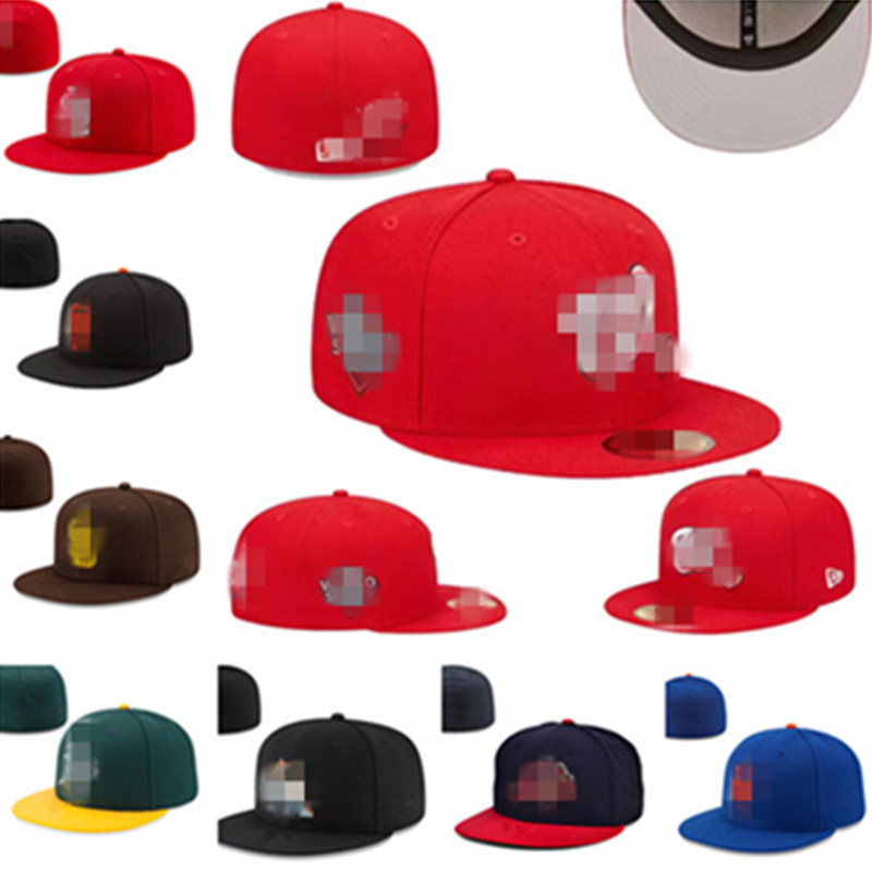 

Fitted hats Snapbacks hat Adjustable baskball Caps All Team Logo man woman Cotton flat Closed Beanies flex cap with original tag size 7-8, 52