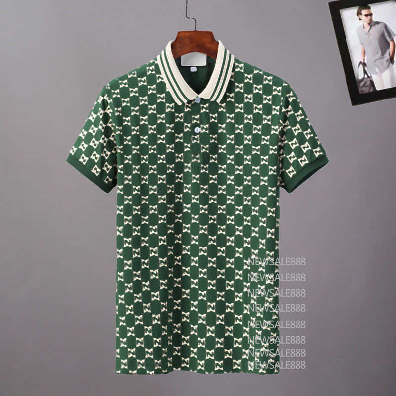 

Stylist Polo Mens Shirts Luxury Italy Men Clothes Short Sleeve Fashion Casual Men's Summer T Shirt Many colors are available Size M-3XL tops, Blacks