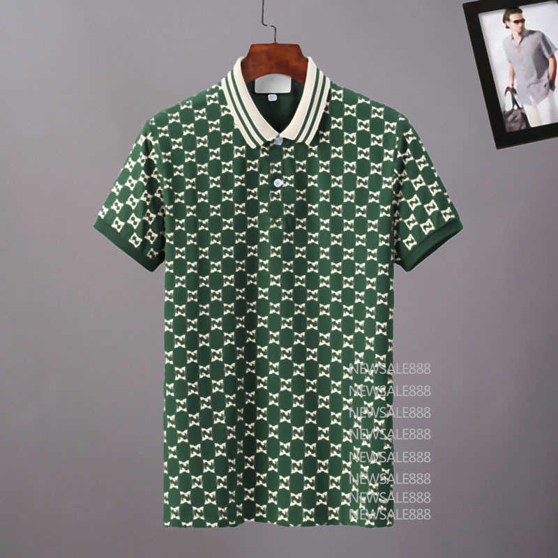 

Stylist Polo Mens Shirts Luxury Italy Men Clothes Short Sleeve Fashion Casual Men's Summer T Shirt Many colors are available Size M-3XL tops, Blacks