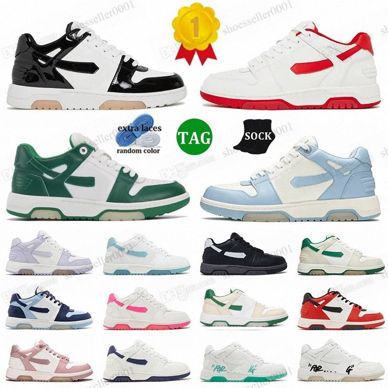 

Top Quality Out Of Office Designer Casual Shoes Low Tops Offs Vintage Distressed Leather Off White For Men Women Walking Sneaker Trainers Platform Sneakers, 19