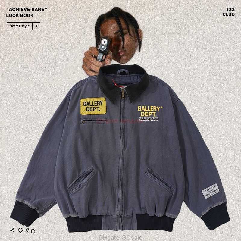 

Designer Clothing Galleries Casual Coats Galleryes Depts Used American High Street Casual Coat Fashion Brand Hip Hop Loose Denim Jacket Male Luxury Denim Jacket Tre, Shipping fee